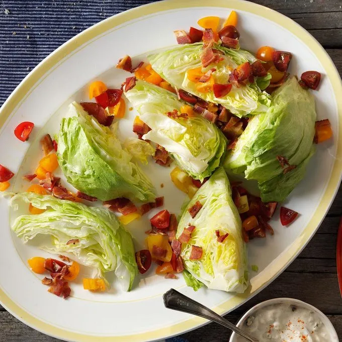Inspired by Ruth's Chris Steakhouse Lettuce Wedge Salad