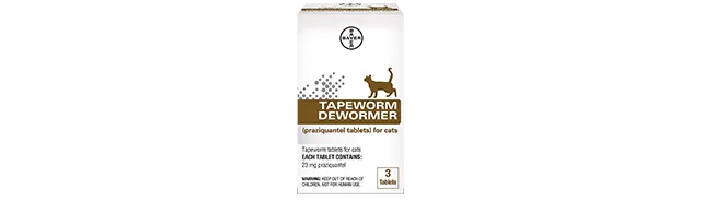 Tapeworm Dewormer for Cats