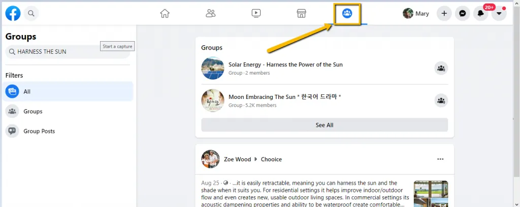 How to Join a Facebook Group as a Facebook Page