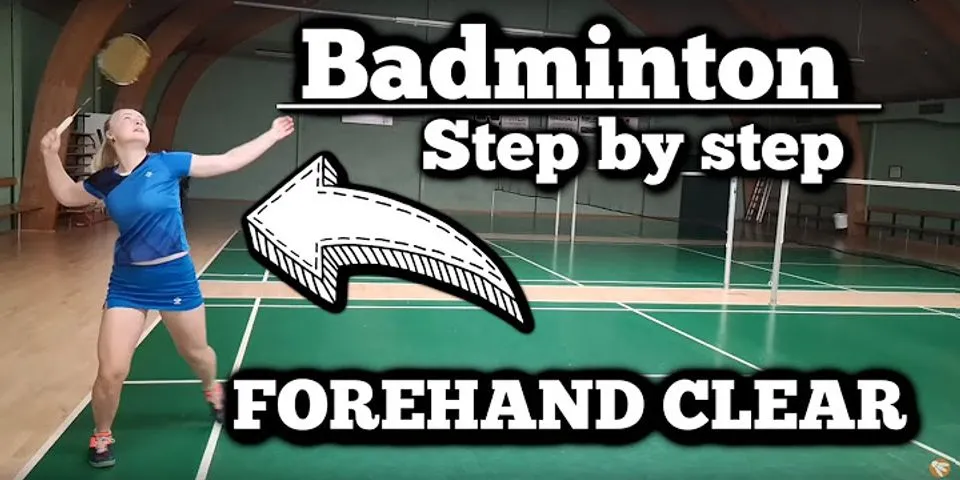 Badminton how to hit far
