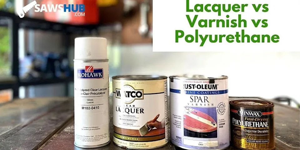 Can you spray polyurethane over lacquer