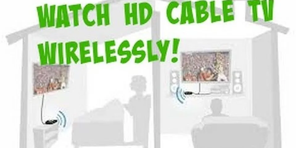 How can I watch TV outside without cable box?