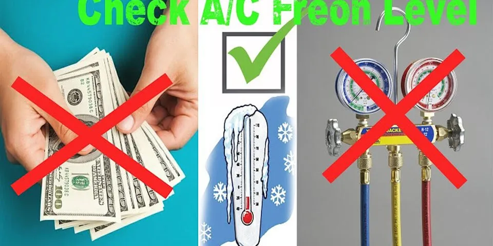 How do you add Freon to AC unit?