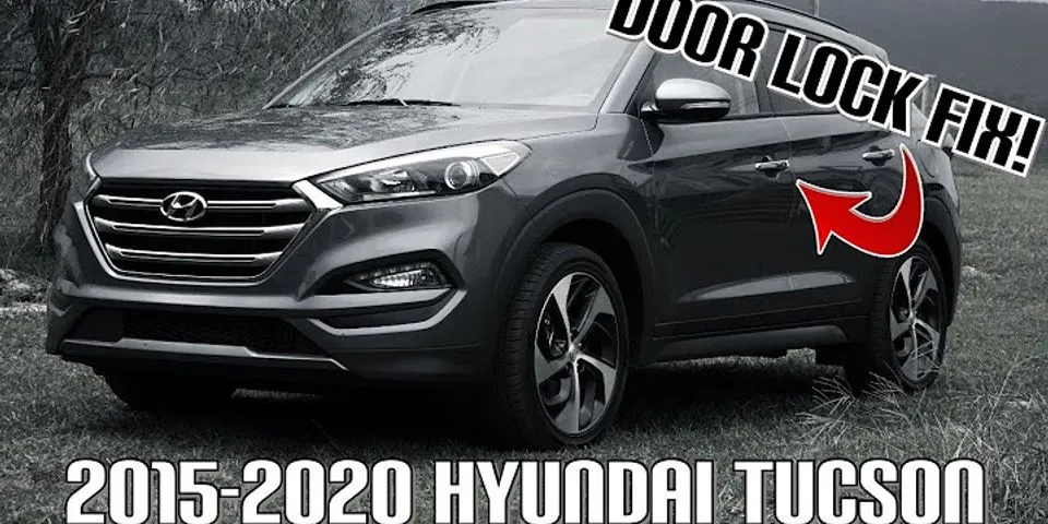 How do you open a Hyundai door?