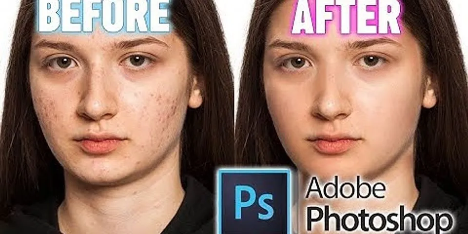 How do you remove spots in Photoshop?