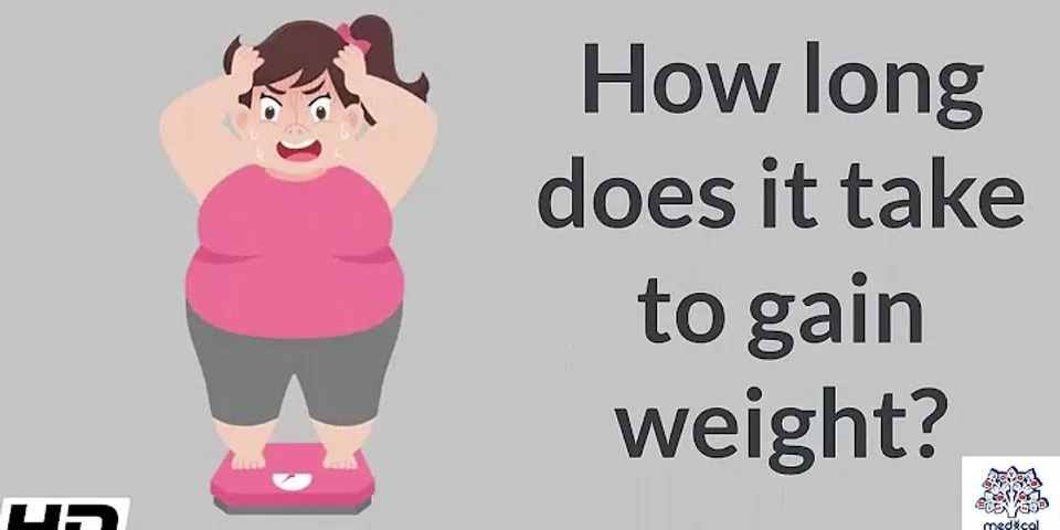 How fast does weight increase?