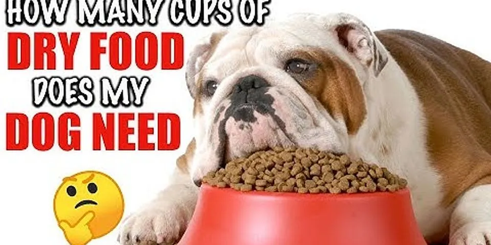 How many cups in 25 pounds of dog food