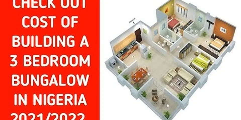 How much does it cost to roof a 3-bedroom flat in Nigeria?