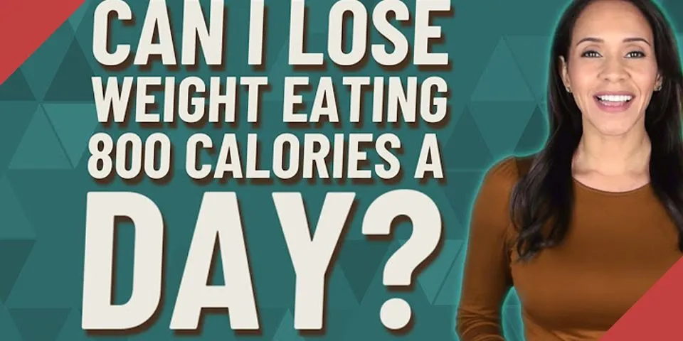 How much weight can you lose eating 800 calories a day?