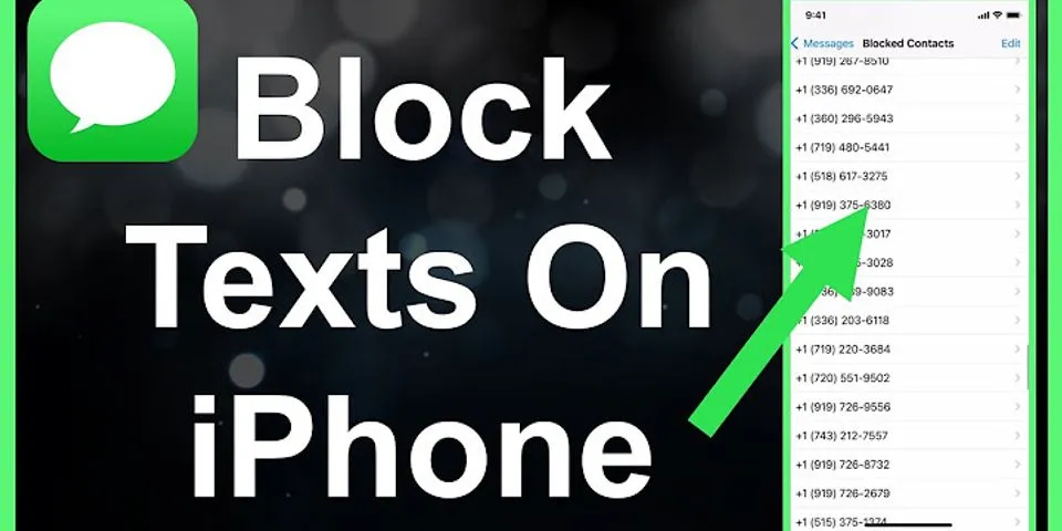 How to block text messages on iPhone 12