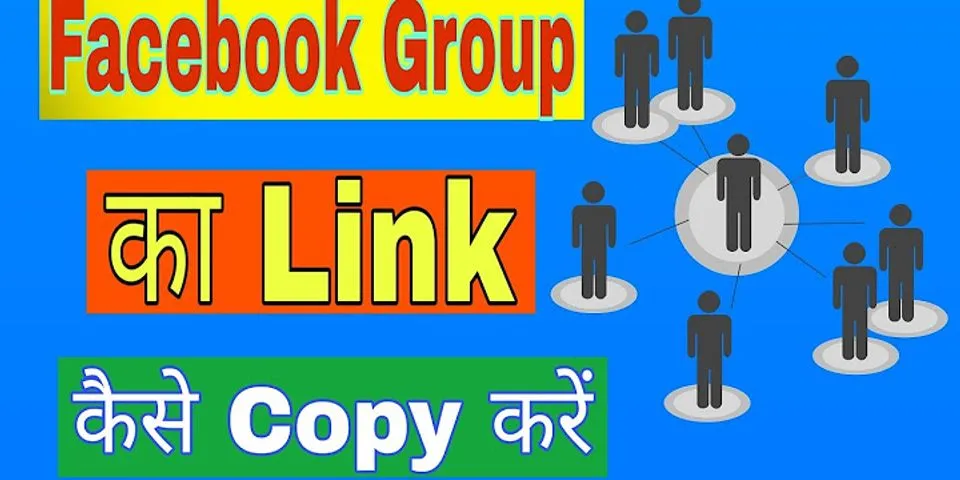 How to copy Facebook group Link on Android