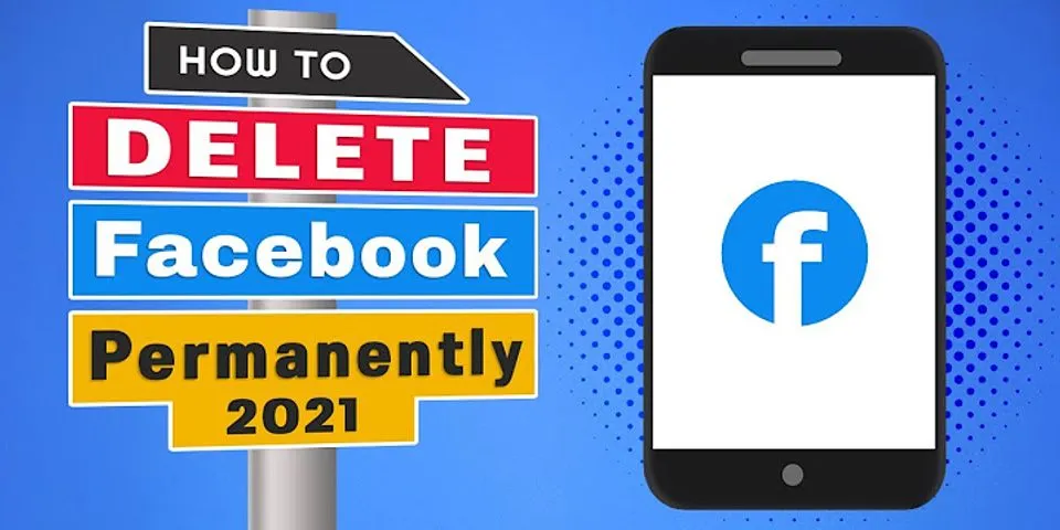 How to delete facebook account 2021
