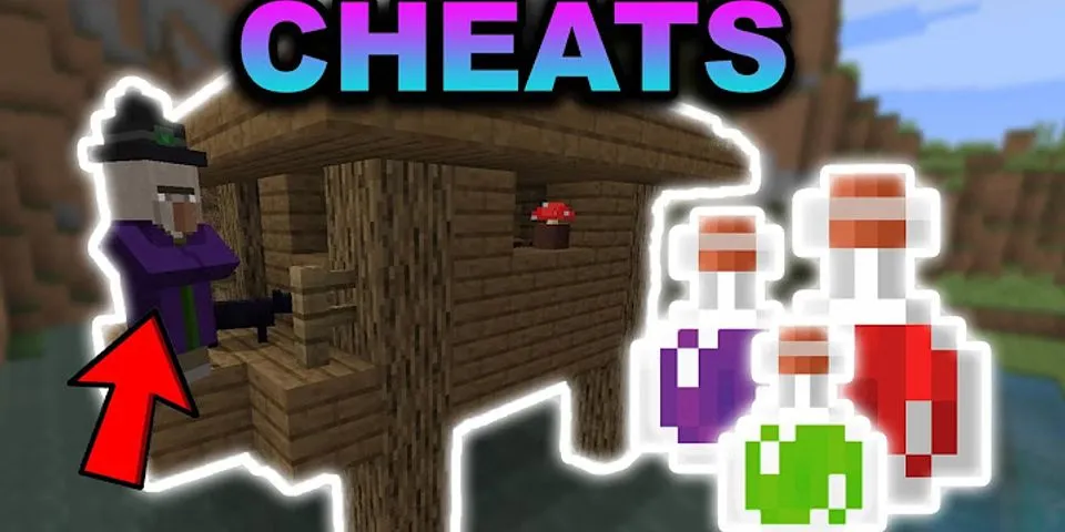 How to find a Witch Hut in Minecraft bedrock