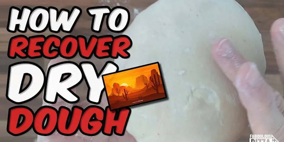 How to fix too much flour in bread dough