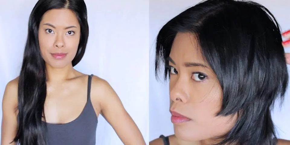 How to wear hair extensions with short hair