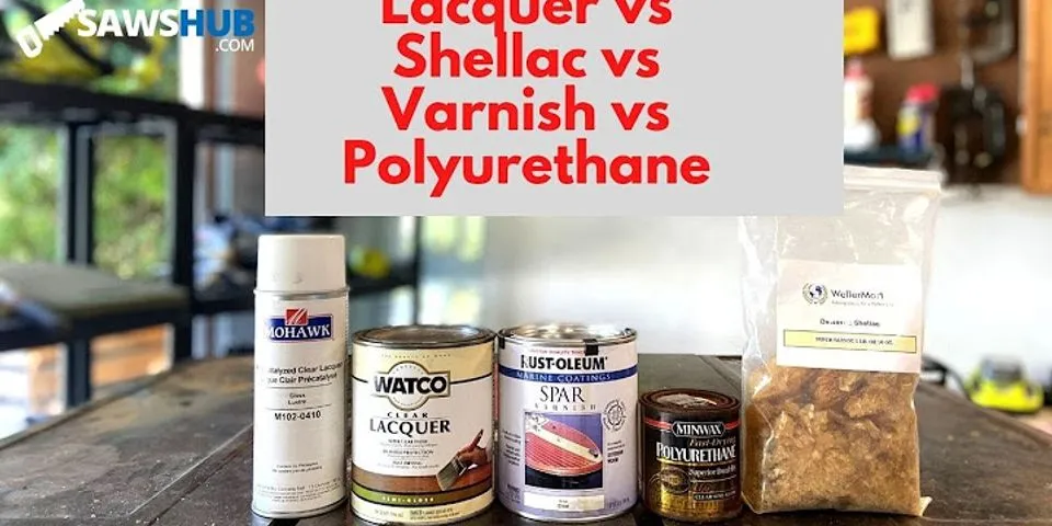 Lacquer or polyurethane for kitchen cabinets