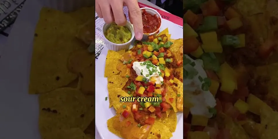 What is the best combination for nachos?