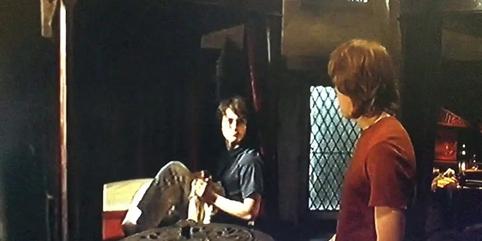 Why does Ron get mad at Harry in the Goblet of Fire